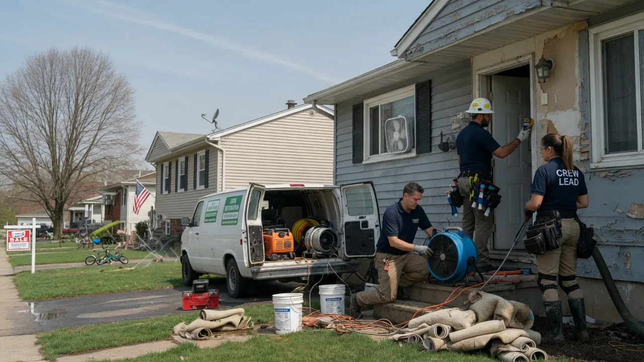 Flood Cleanup in Harleysville, PA near me