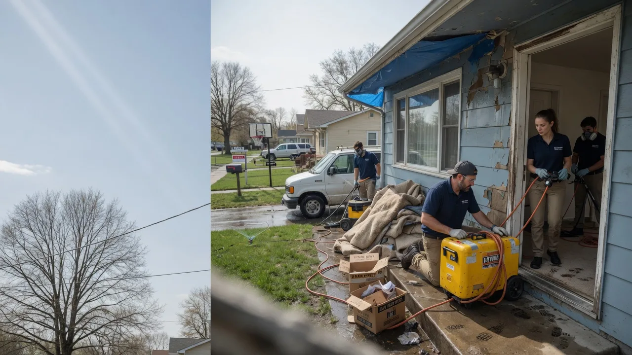Basement Flood Cleanup in Harleysville, PA near me